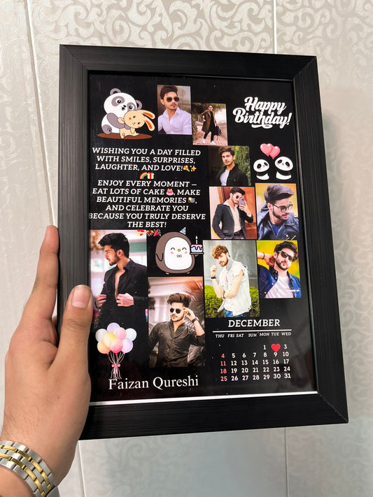 Customize Birthday Wooden Photo Frame